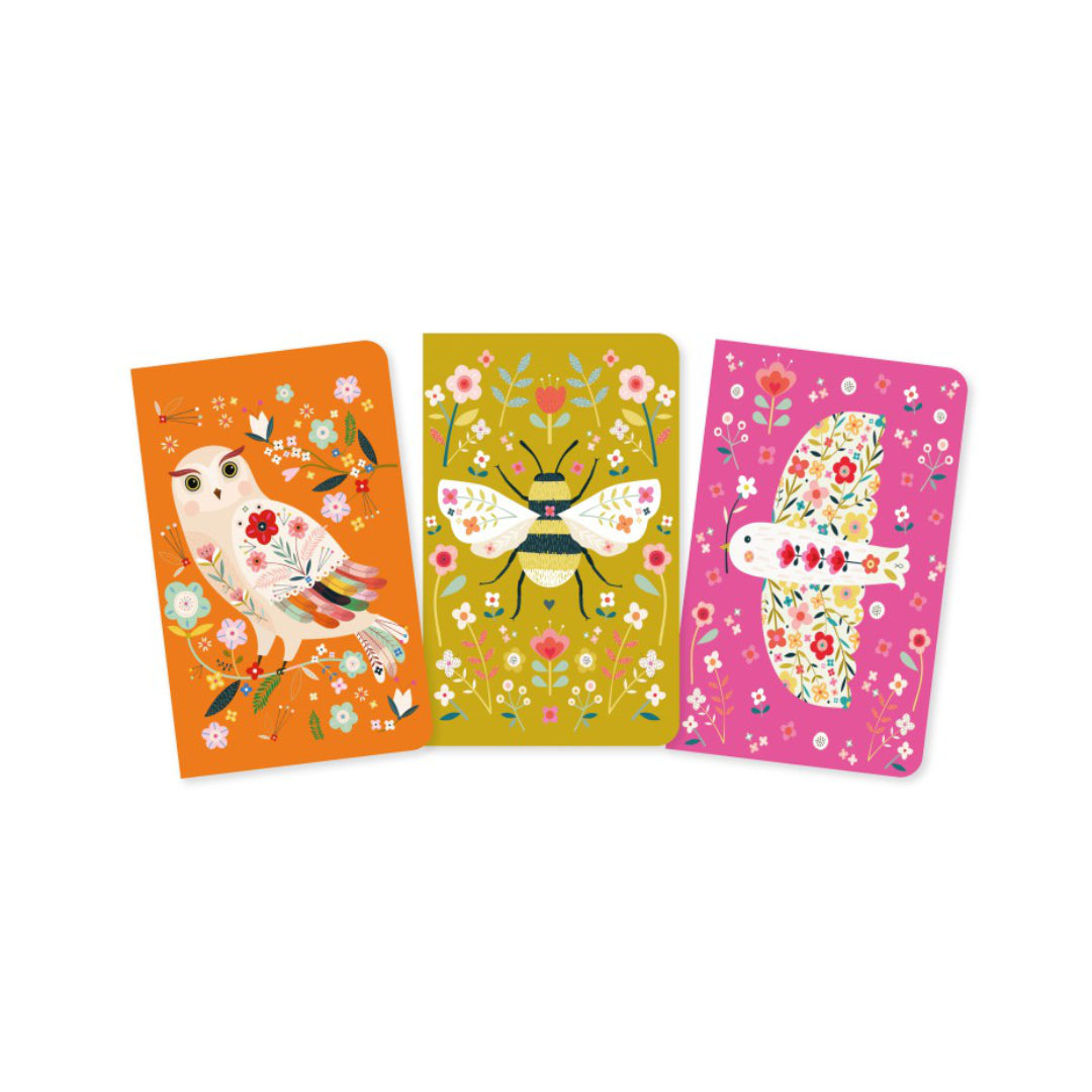 Bee-Brown-Set-of-3-Mini-Notebooks-2