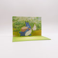 Min granne Totoro 3D-Kort