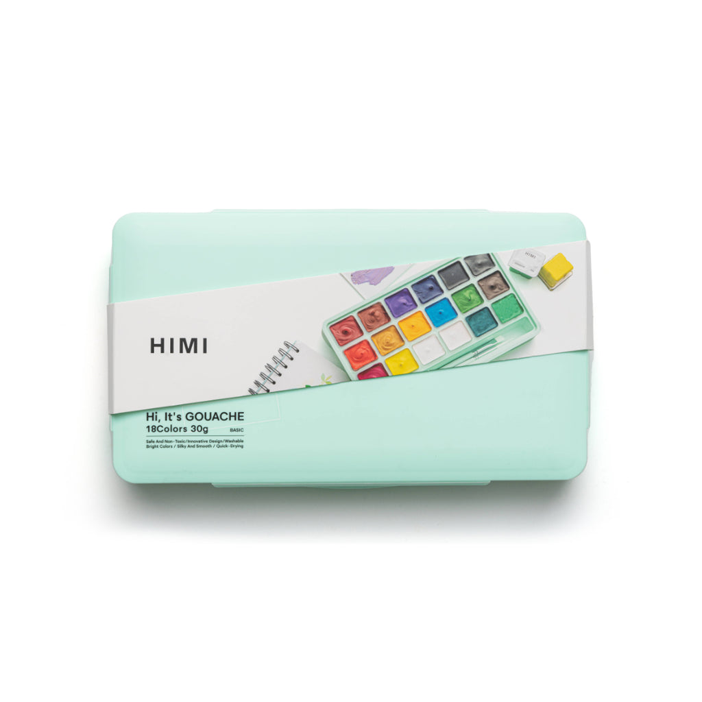 HIMI-jelly-Gouache-set-18_Brushes-Green-1