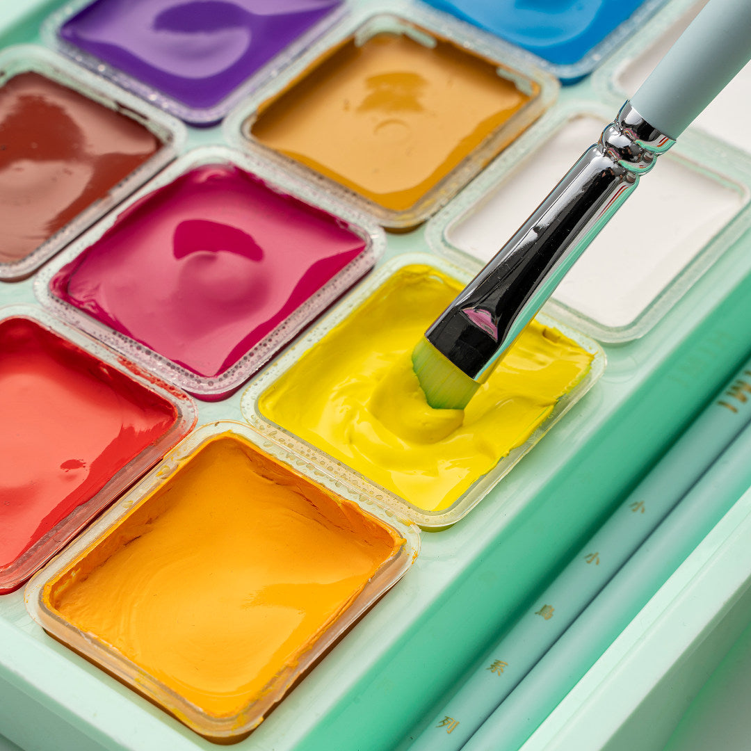 HIMI-jelly-Gouache-set-18_Brushes-Green-3