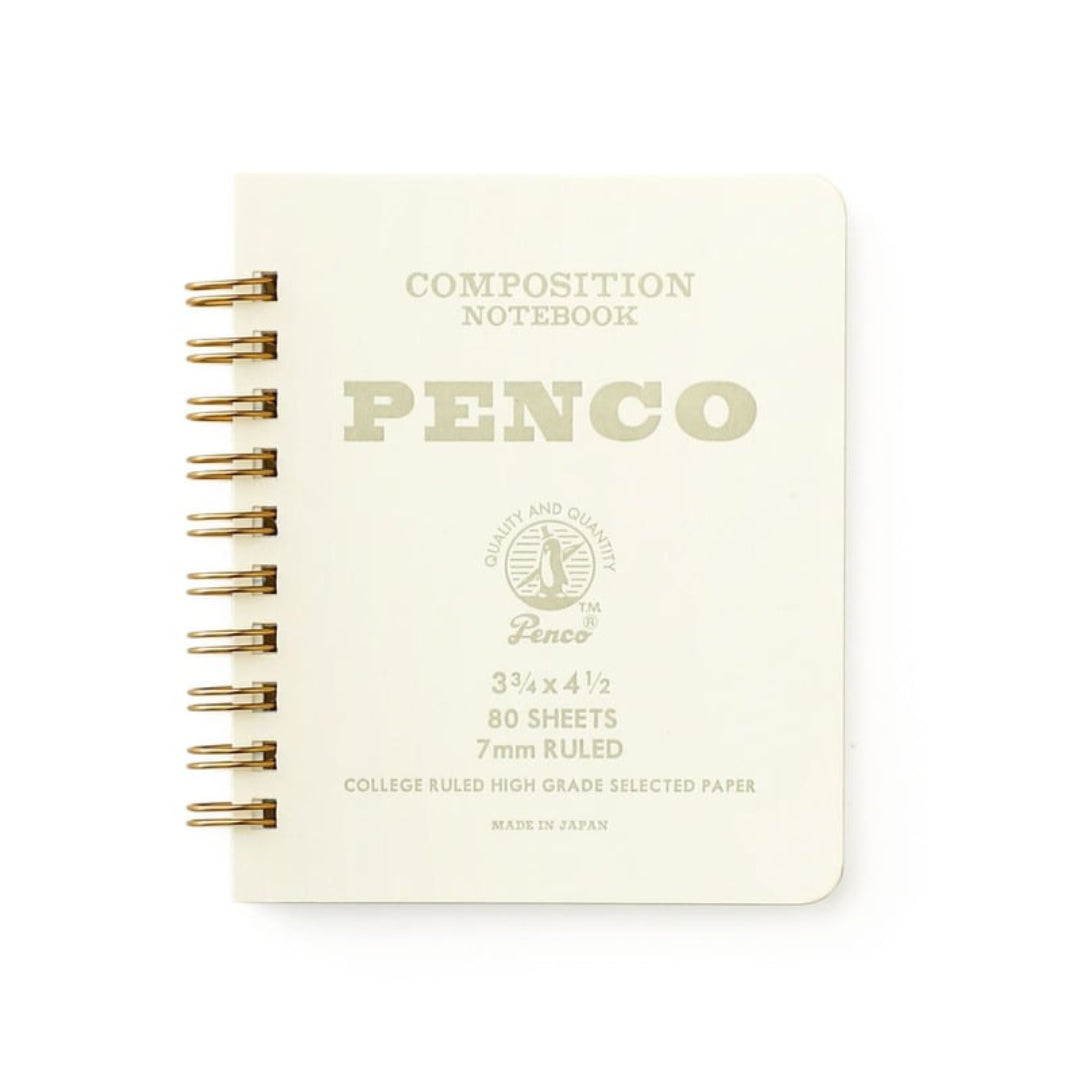 Penco-Coil-Notebook-S-White-1